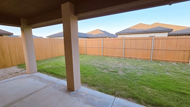 3630 El Cajon Ave, Odessa, TX 79765 - view of yard with a patio
