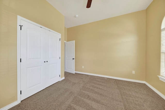 14 Da Vinci Ct, Odessa, TX 79765 - unfurnished bedroom with carpet floors, baseboards, and a closet
