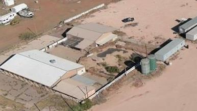1000 N 12th St, Wink, TX 79789 - aerial view of property and surrounding area