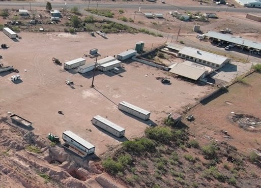 1000 N 12th St, Wink, TX 79789 - aerial view of a desert landscape