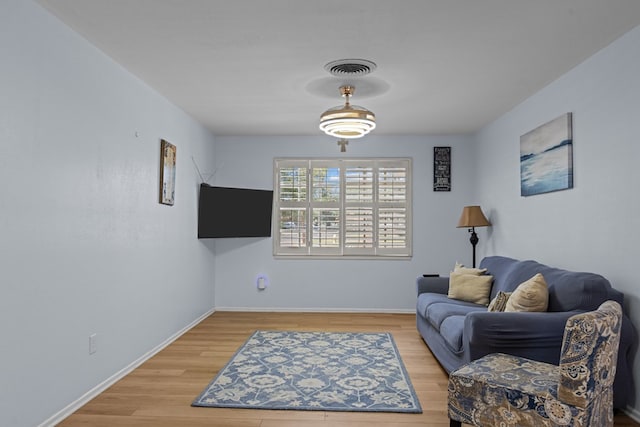 3700 Fairmont Dr, Odessa, TX 79762 - living room featuring light wood-style floors and baseboards
