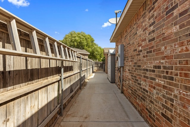 3960 Rabb St, Odessa, TX 79762 - view of side of home with brick siding