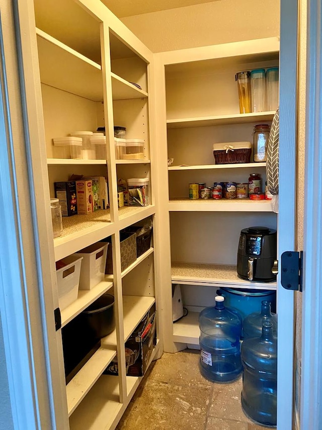 view of pantry
