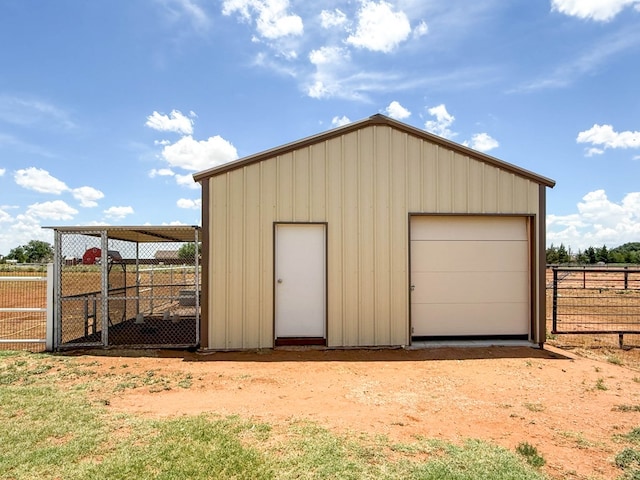 305 County Rd 306, Seminole, TX 79360 - view of detached garage