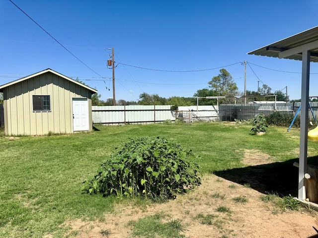 3717 S County Rd 1314, Odessa, TX 79765 - view of yard featuring an outbuilding
