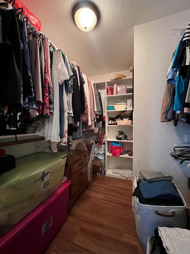 3717 S County Rd 1314, Odessa, TX 79765 - spacious closet with wood finished floors