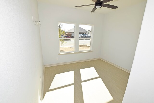 8639 Fortuna Ct, Odessa, TX 79765 - empty room with ceiling fan and baseboards