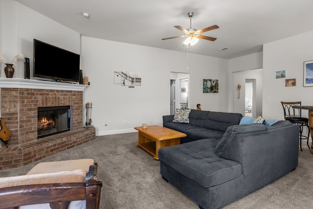 808 Brittlebush Ct, Odessa, TX 79765 - carpeted office featuring plenty of natural light, ceiling fan, and baseboards