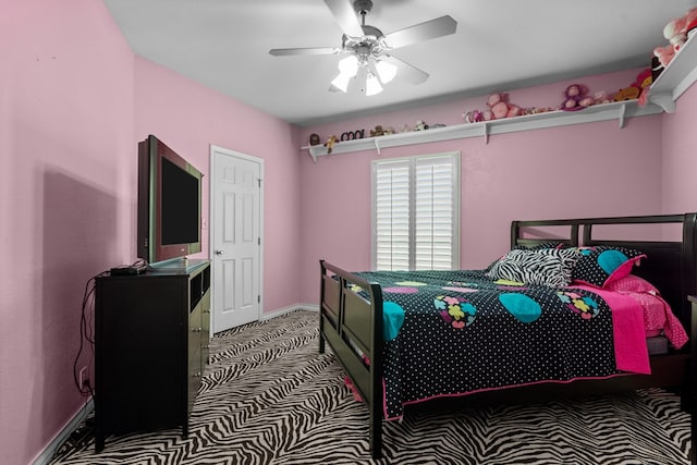 4975 SE 3000, Andrews, TX 79714 - bedroom with carpet floors and ceiling fan