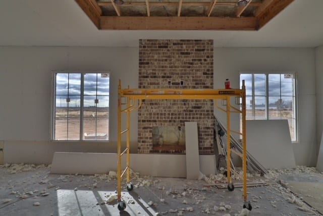 view of unfurnished living room