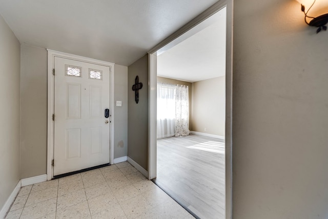 view of entrance foyer