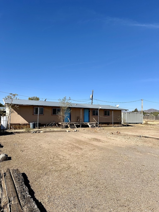 view of manufactured / mobile home