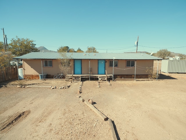 view of rear view of house