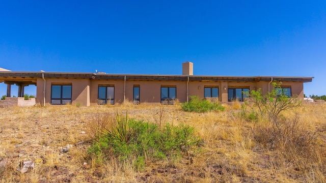 view of back of property