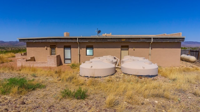 view of back of property