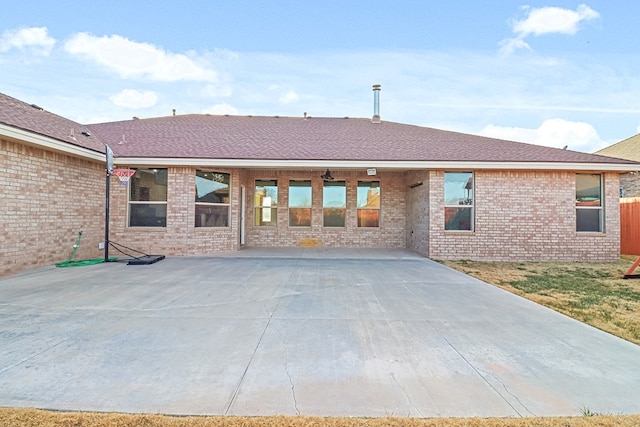 view of rear view of property