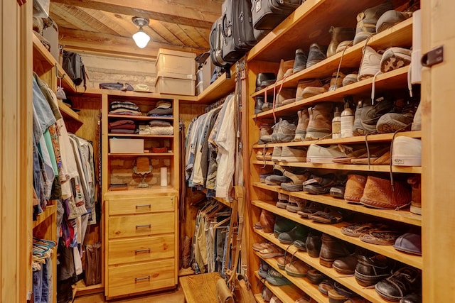 view of spacious closet