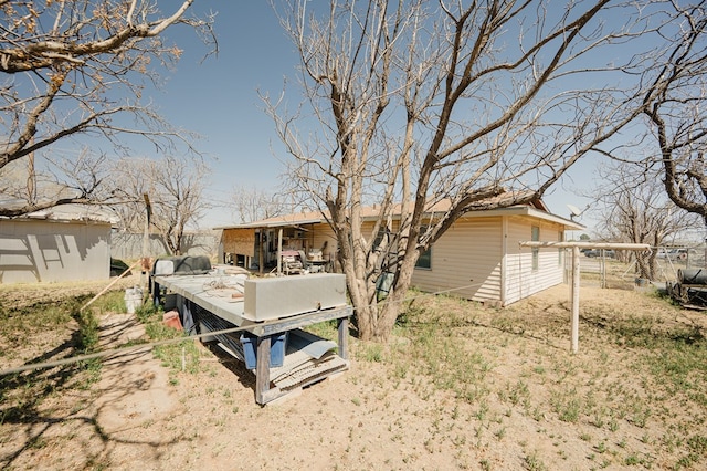 view of back of house