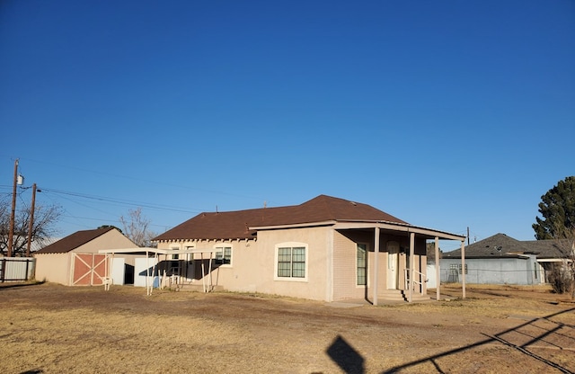 view of back of house