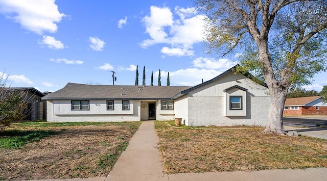 view of ranch-style house