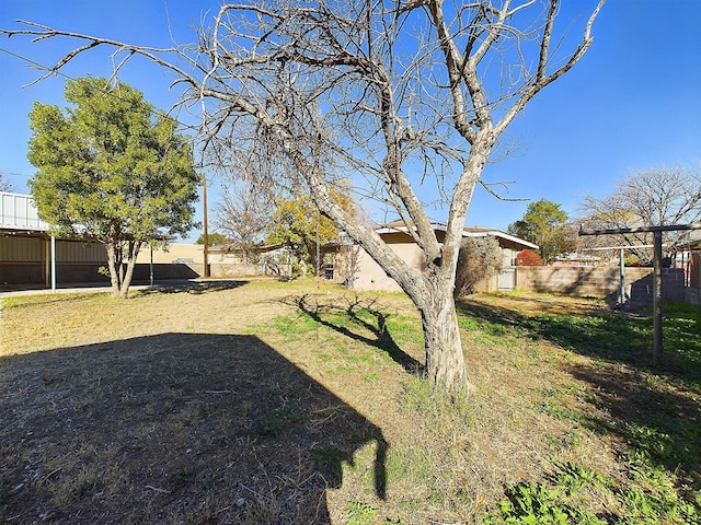 view of yard