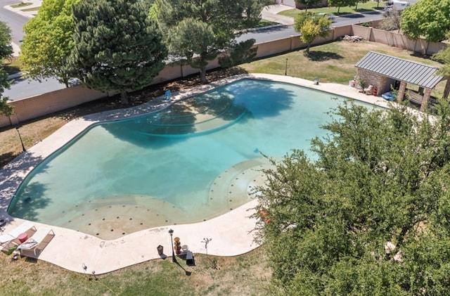 view of pool