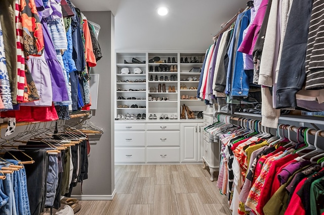 view of spacious closet