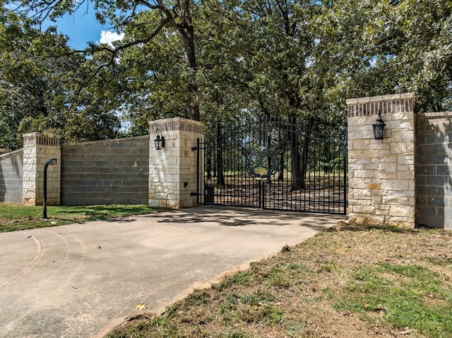 view of gate