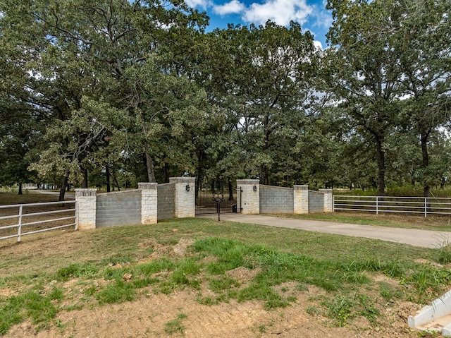 view of yard