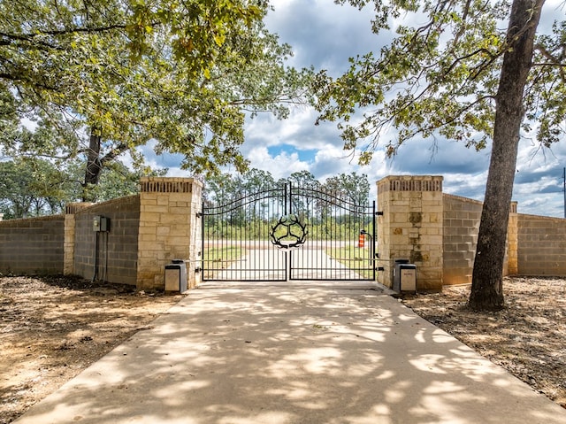 view of gate