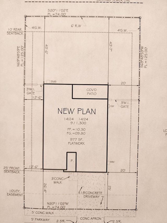 view of layout