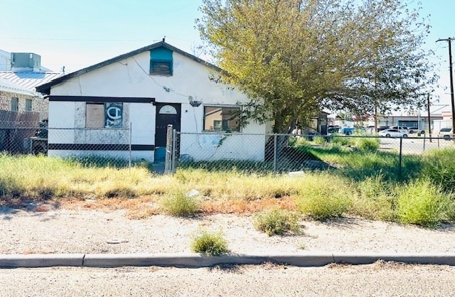 view of front of home with central AC