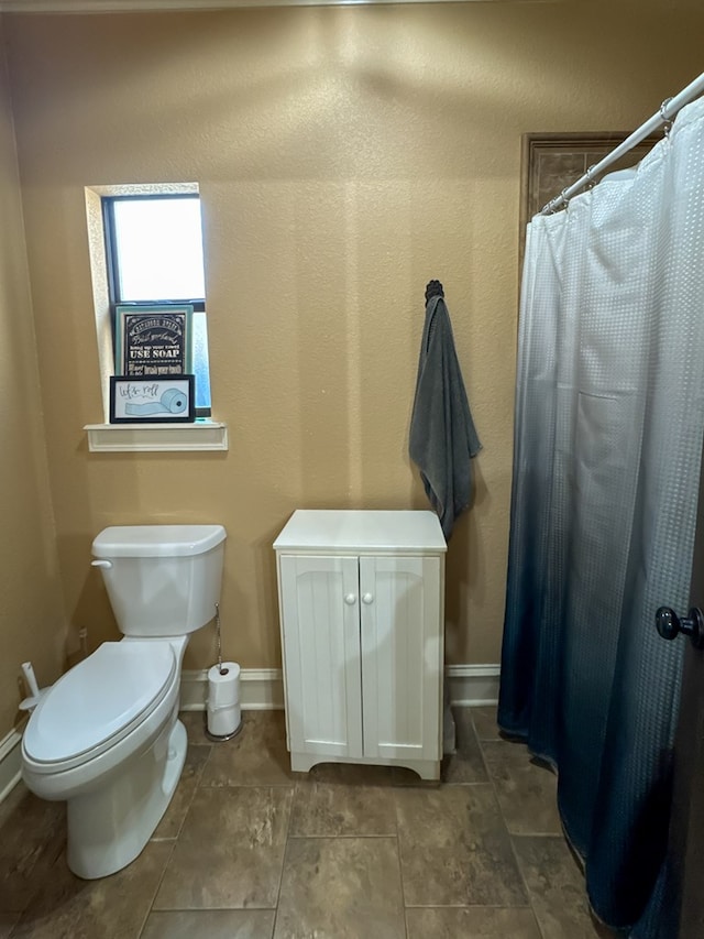 bathroom with toilet