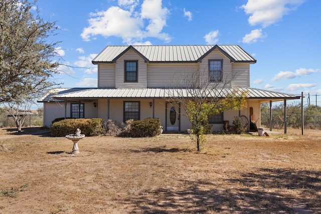 view of country-style home