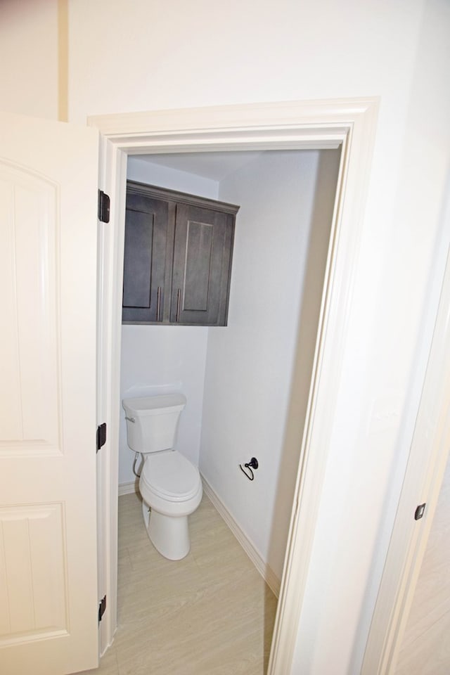 bathroom with toilet