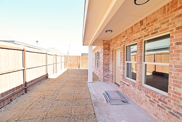 view of patio