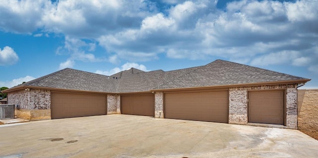 view of front of home featuring central AC unit