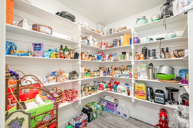 view of pantry