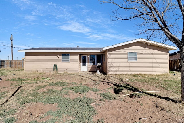 view of back of house