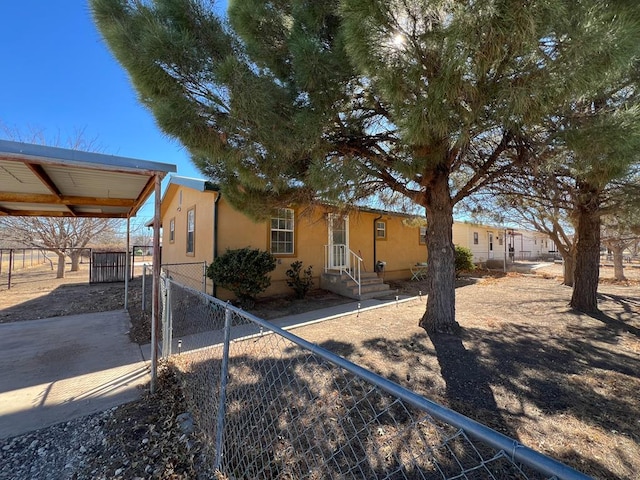 view of manufactured / mobile home