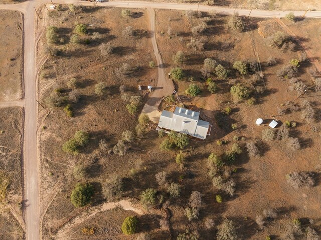 aerial view featuring a rural view