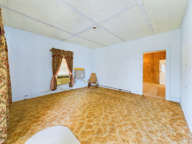 spare room with carpet floors