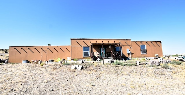 view of rear view of house