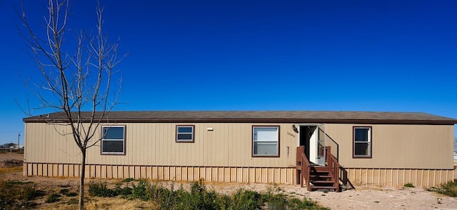 view of manufactured / mobile home