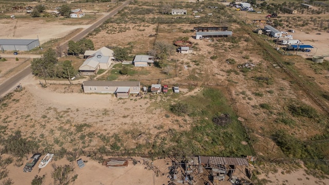 drone / aerial view featuring a rural view