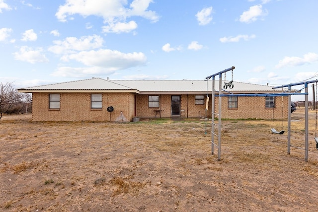 view of back of property