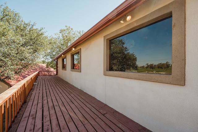 view of deck