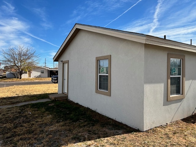 view of side of property