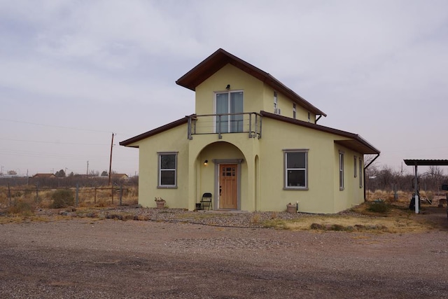 view of front facade