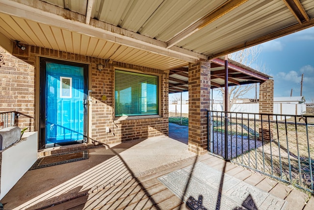 view of patio / terrace